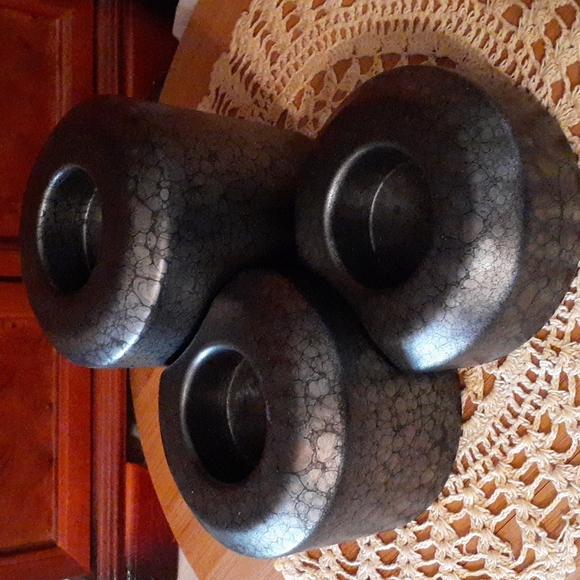 *VINTAGE* PARTYLITE "STEPPING STONES" TEALIGHT HOLDERS P7168 - Picture 3 of 13